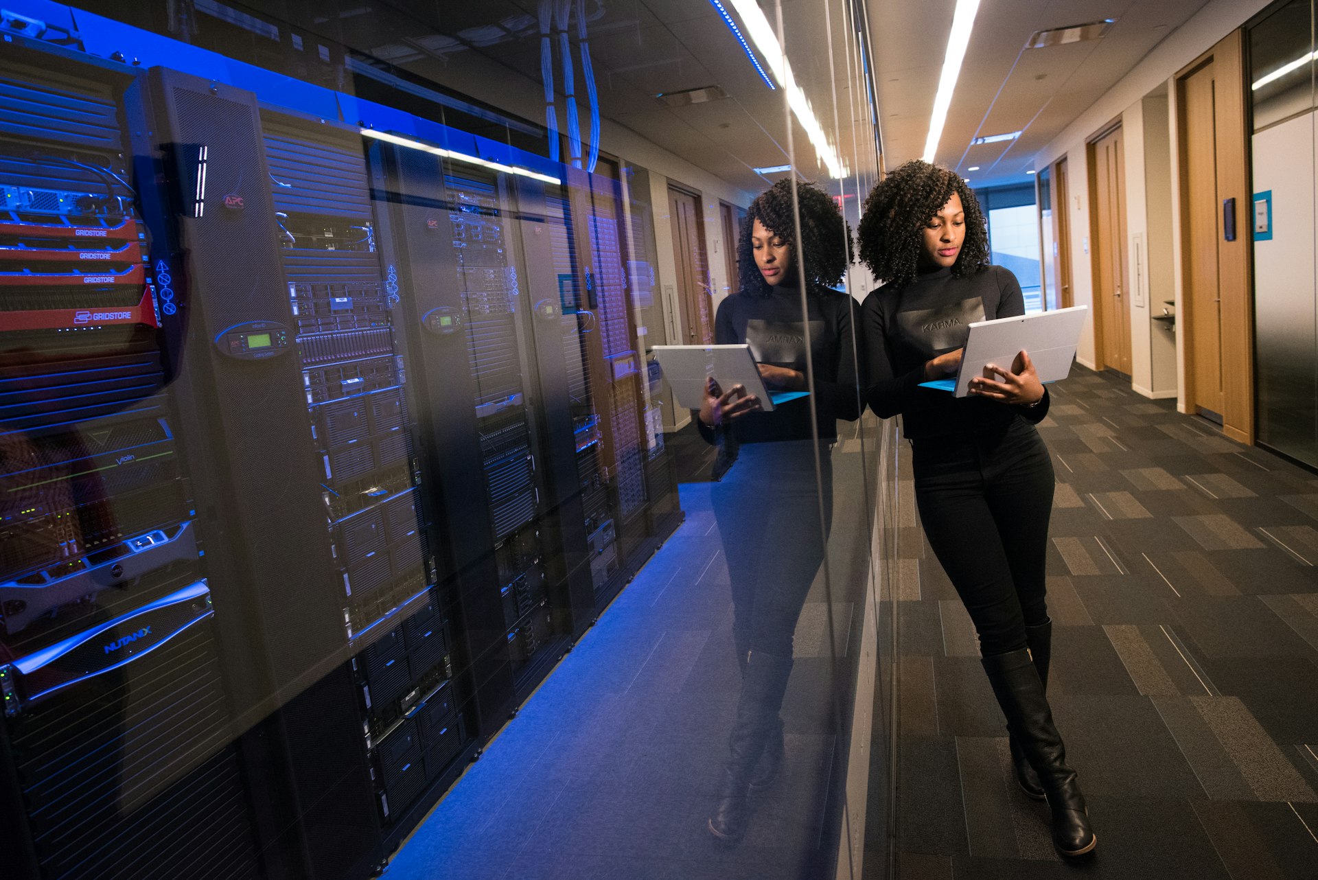 Analysts monitoring metrics in real time